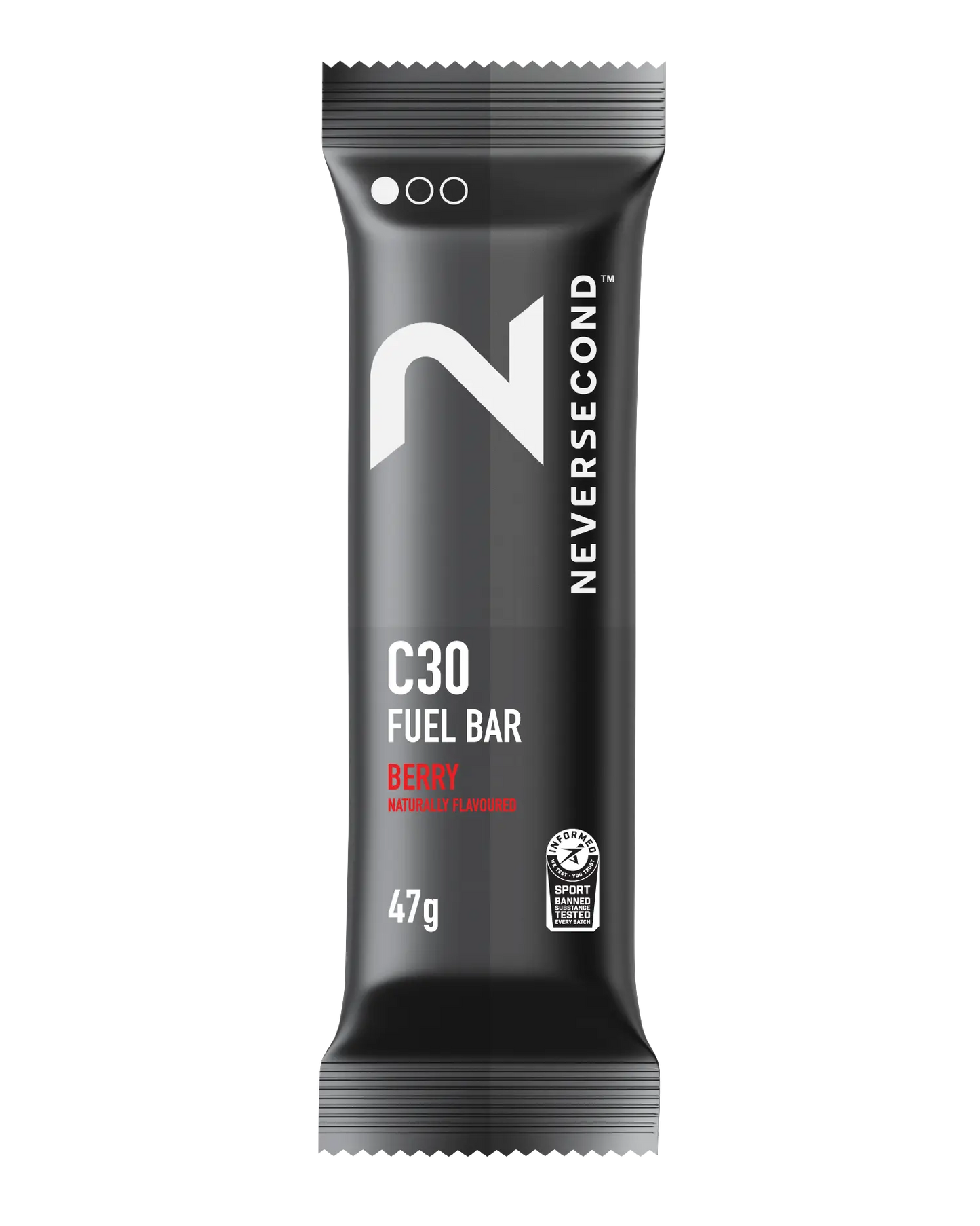 Neversecond C30 Fuel Bar chocolate (12x47g) - SiRo Supplements