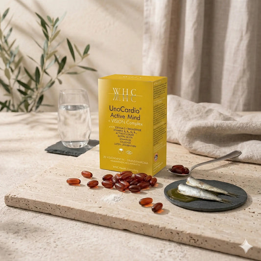 WHC Unocardio Active Mind (30 softgels) WHC{SiRo} {Collagen} {Collageen}