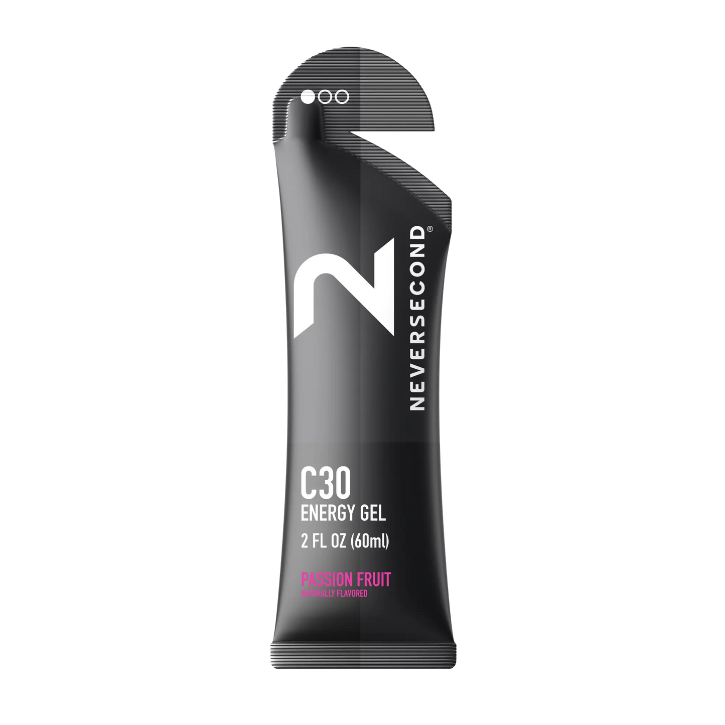 Neversecond C30 energy gel Passion Fruit (12 x 60ml) - SiRo Supplements