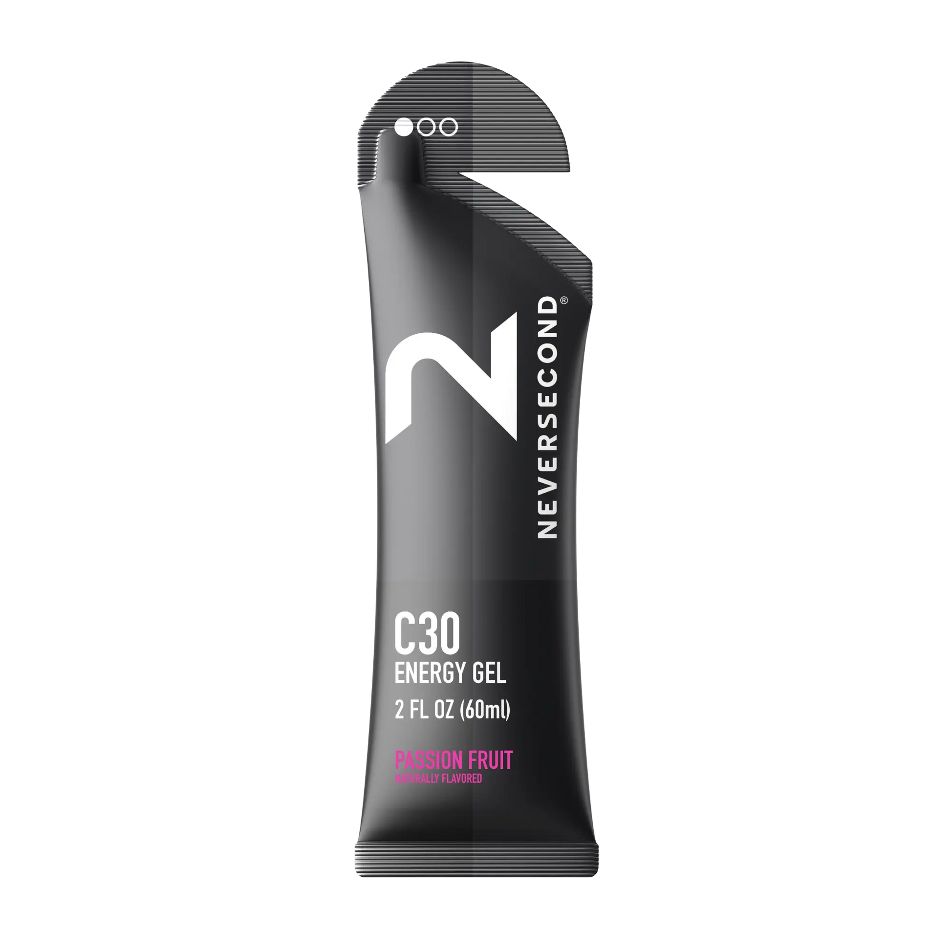 Neversecond C30 energy gel Passion Fruit (12 x 60ml) - SiRo Supplements