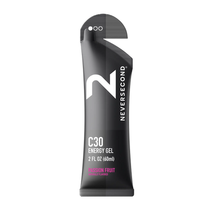Neversecond C30 energy gel Passion Fruit (12 x 60ml) - SiRo Supplements