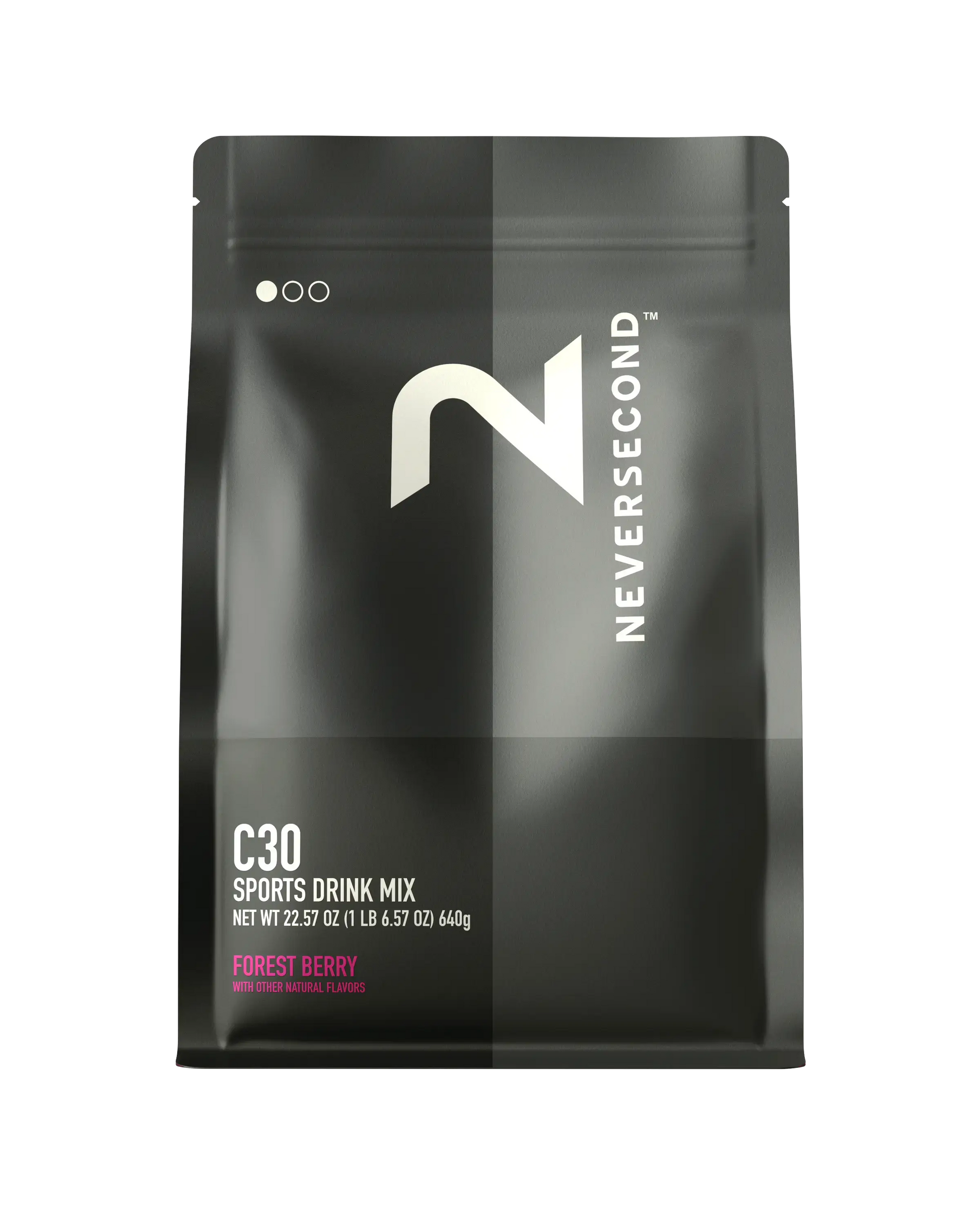 Neversecond C30 Sports drink mix Forest Berry (640 gram) - SiRo Supplements