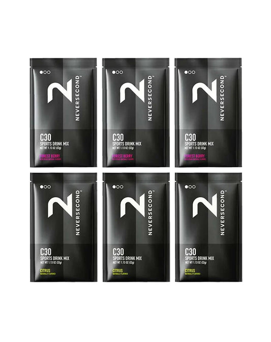 C30 Sports Drink Citrus/ Forest Berry Pack (6 x 32g Sachet)
