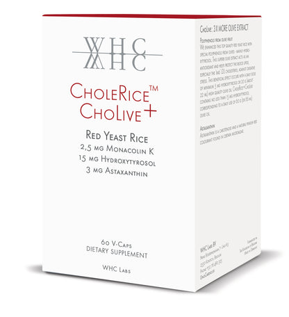 product of chleRice + cholive red yeast rice