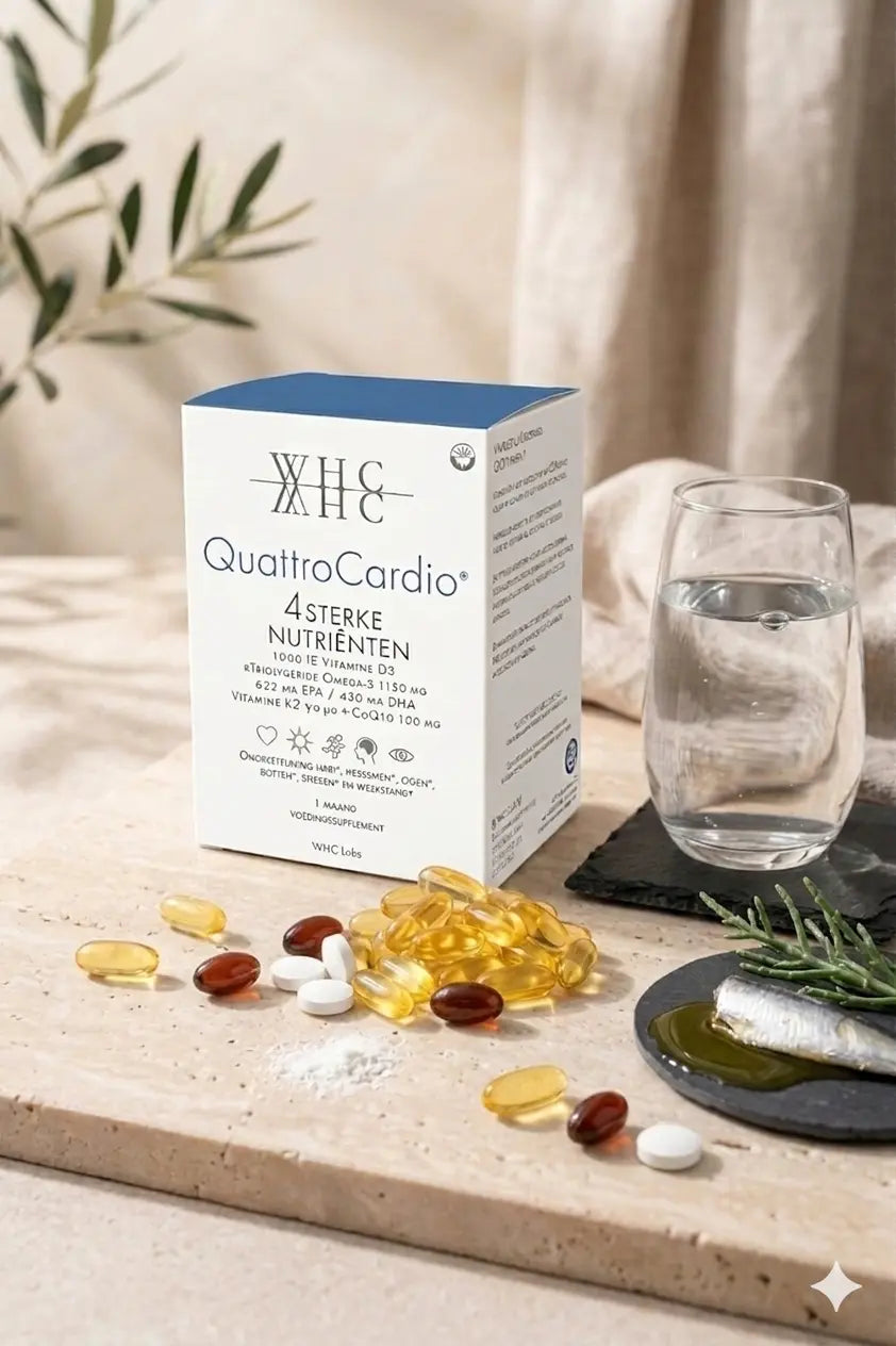 WHC Quattrocardio (CoQ10 + Omega 3 + Vit K2+D3)