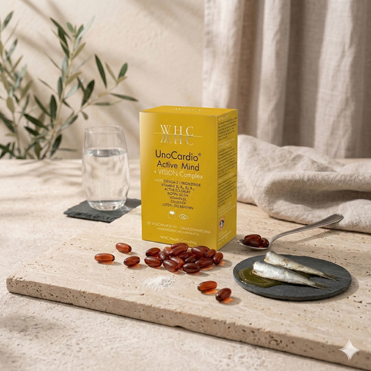 WHC Unocardio Active Mind (30 softgels) WHC{SiRo} {Collagen} {Collageen}