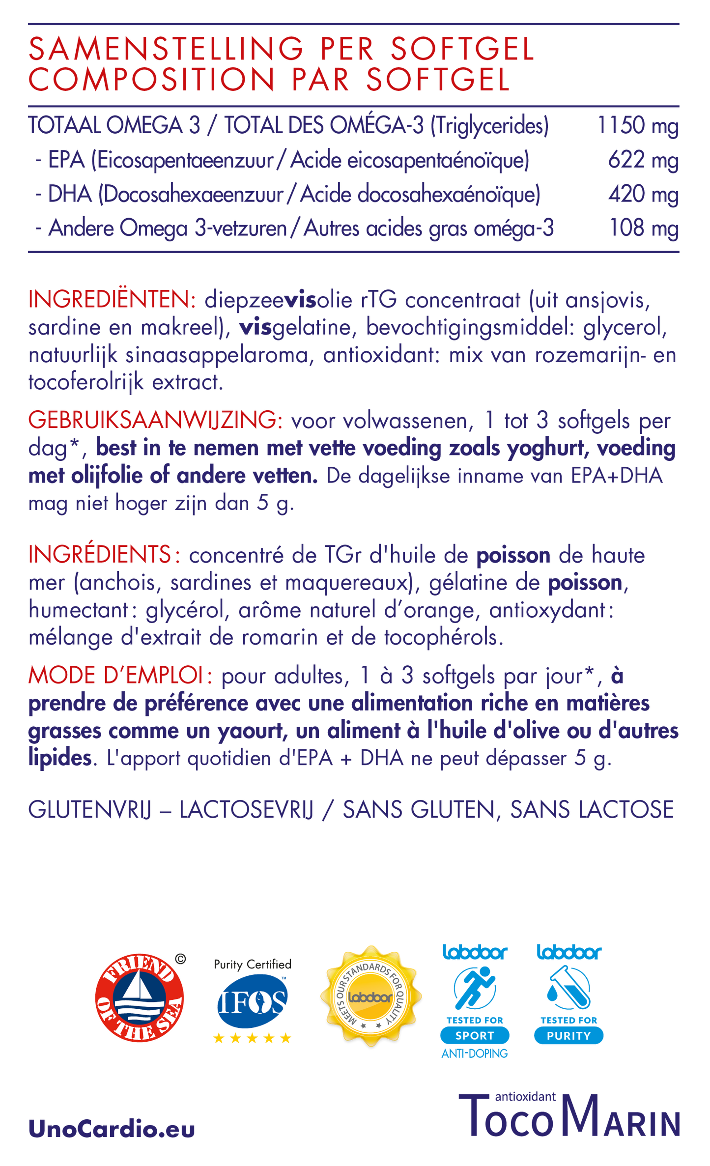 Unocardio X2 (60 softgels)