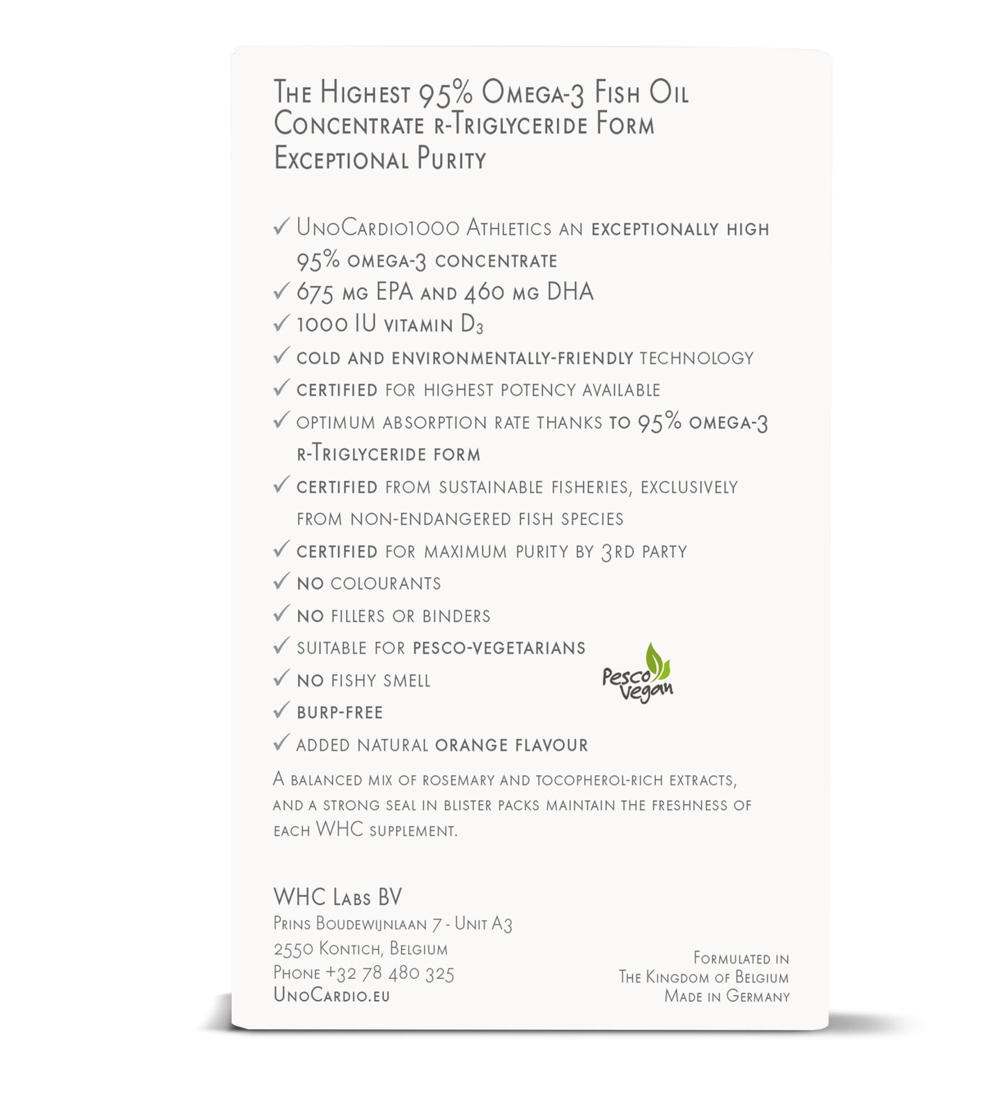 Unocardio 1000 Athletics