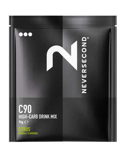 Neversecond C90 high-carb drink mix Citrus (8x94g) - SiRo Supplements