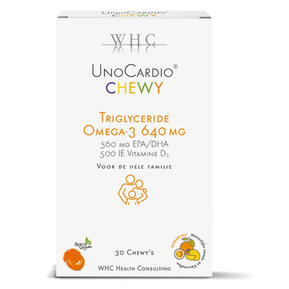 Unocardio Chewy (30 chews) Mijn winkel{SiRo} {Collagen} {Collageen}