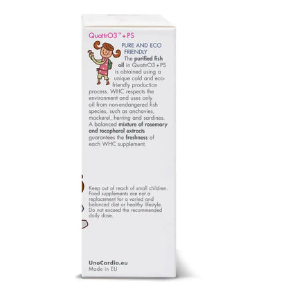 QuattroO3 + PS voor kinderen (60 softgels) Mijn winkel{SiRo} {Collagen} {Collageen}