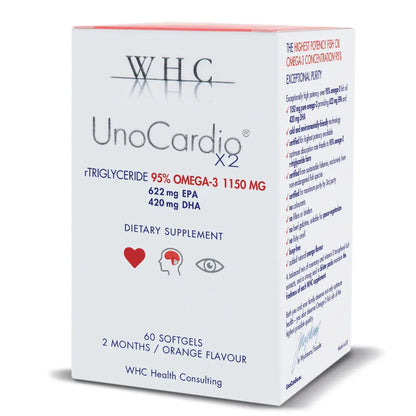 Unocardio X2 (60 softgels) Mijn winkel{SiRo} {Collagen} {Collageen}