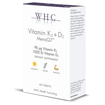WHC Vitamin K2 + D3 Mijn winkel{SiRo} {Collagen} {Collageen}