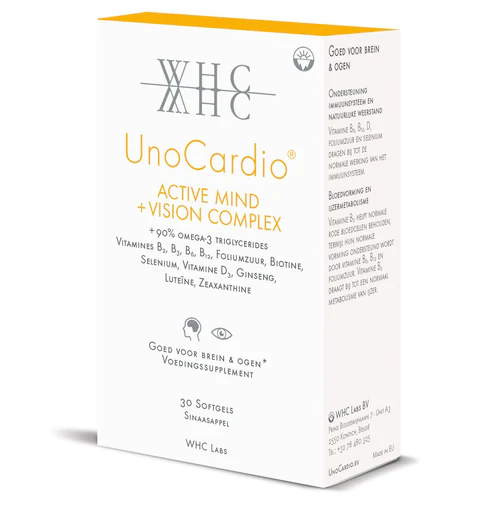 product of unocardio active mind + vision complex